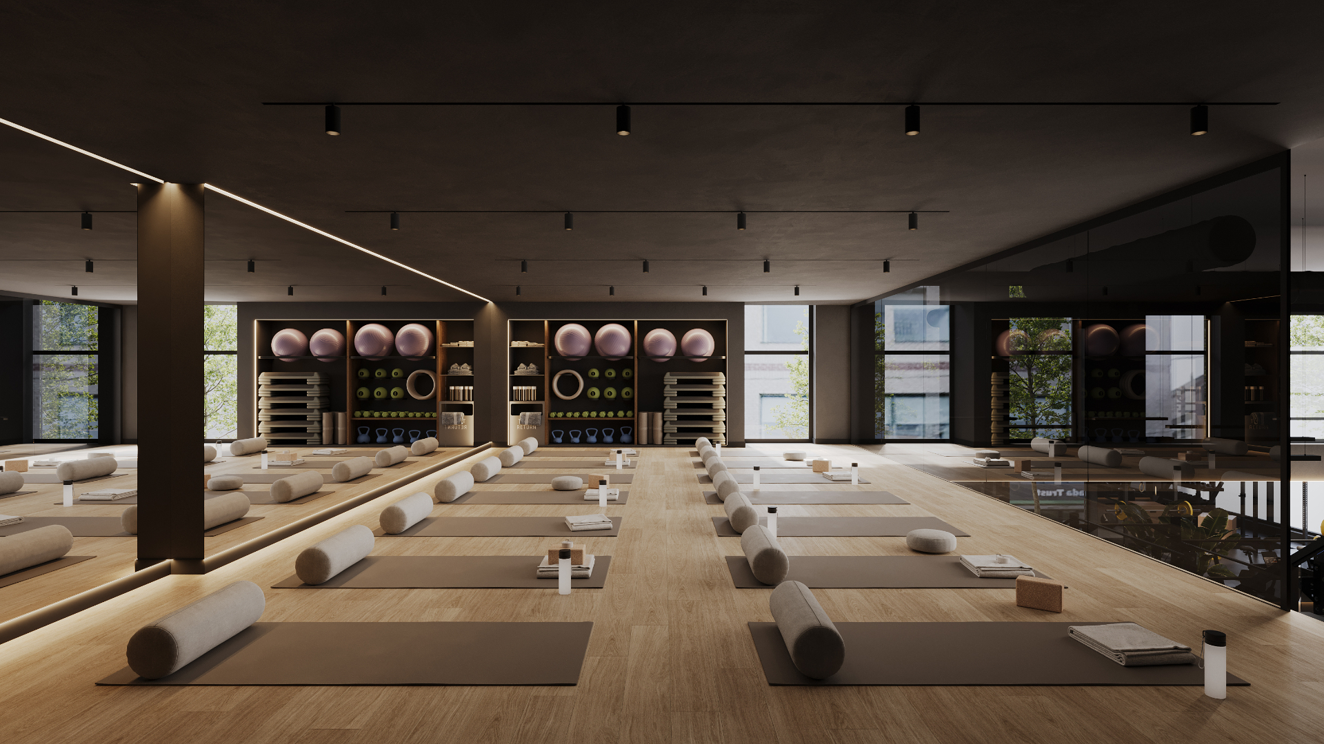 The Studio — upper-level class space